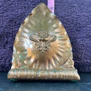 Vintage Copper Napkin or Letter Holder Art and Crafts Style Decor